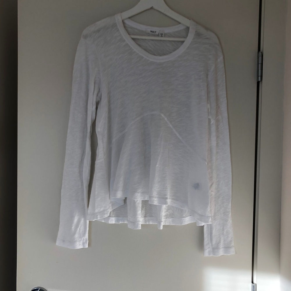 Wilt High-Low Long Sleeve Tee